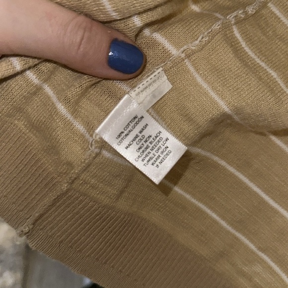 LOFT crewneck cardigan, 100% cotton - Picture 5 of 10